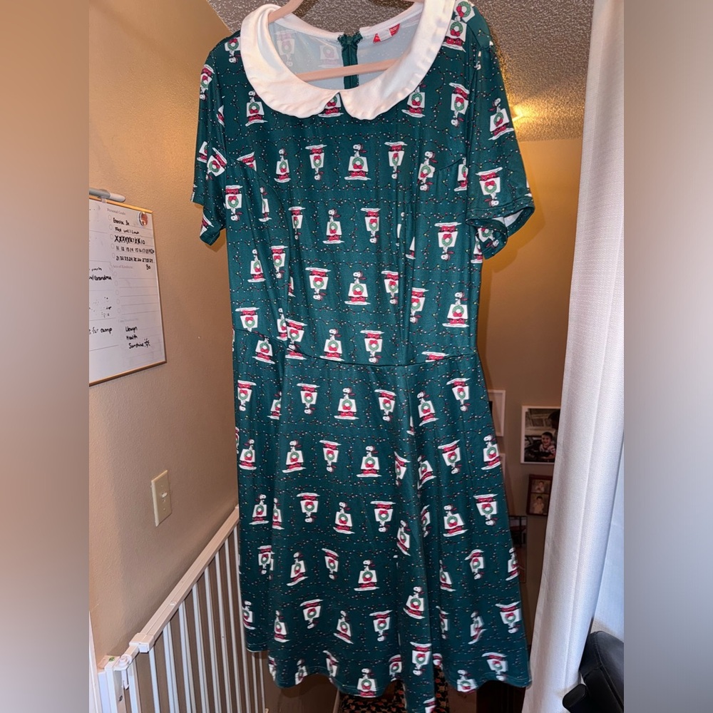 Peanuts Unique Vintage Peter Pan Collar dress.